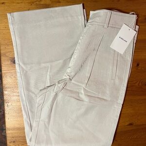 Everlane Way-High drape, pants, NWT